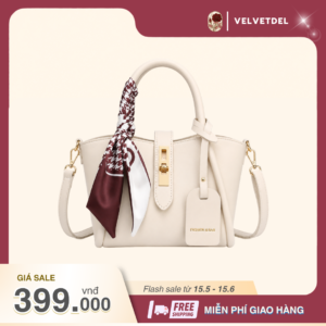 Túi Xách Da Nữ Thanh Lịch Văn Phòng Velvetdel D003