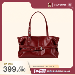 Túi Xách Da Nữ Cao Cấp Công Sở Velvetdel D005