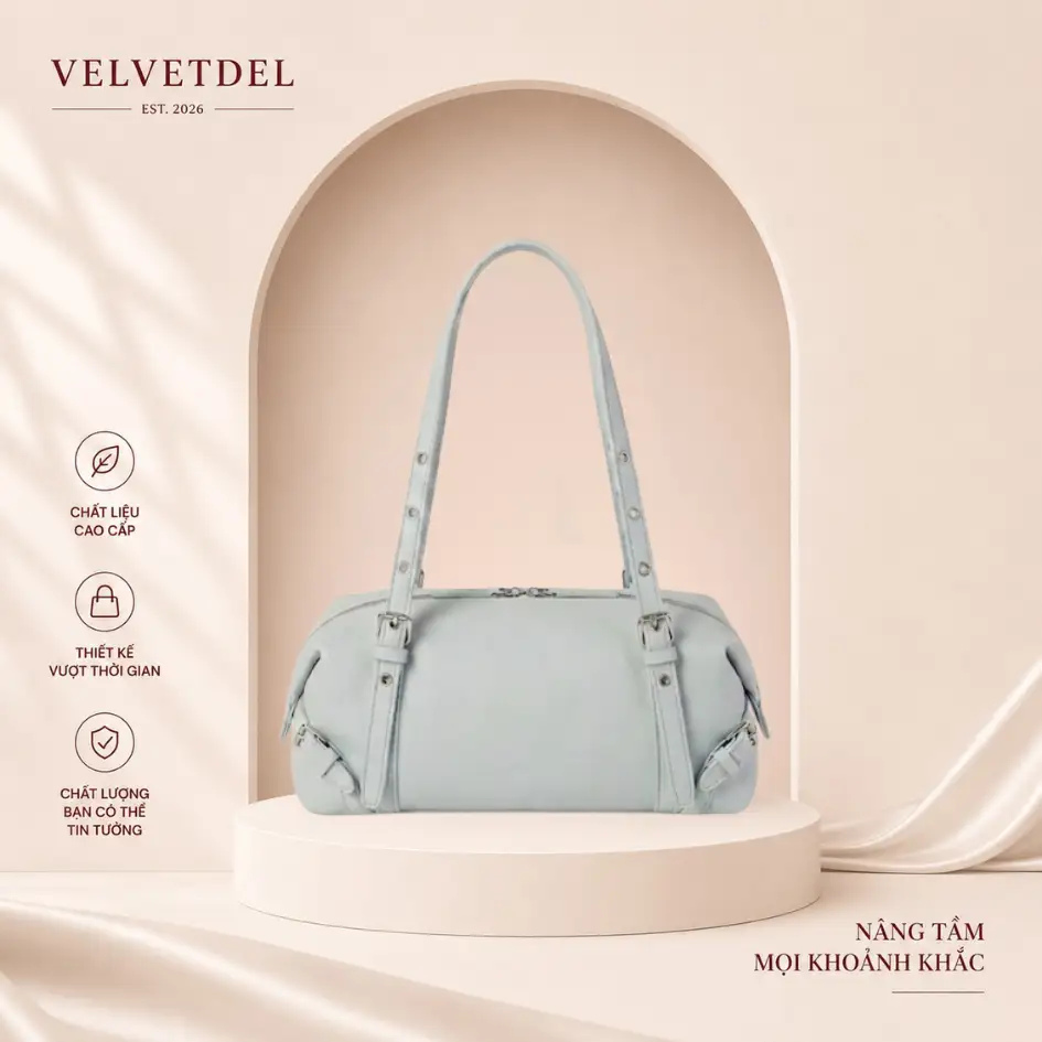 Túi Xách Da Nữ Thanh Lịch Đi Chơi/Công Sở Velvetdel D006 1 Túi Xách Da Nữ Thanh Lịch Đi Chơi/Công Sở Velvetdel D006