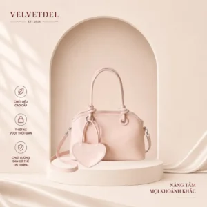 Túi Xách Da Nữ Cao Cấp Đi Chơi Velvetdel D007