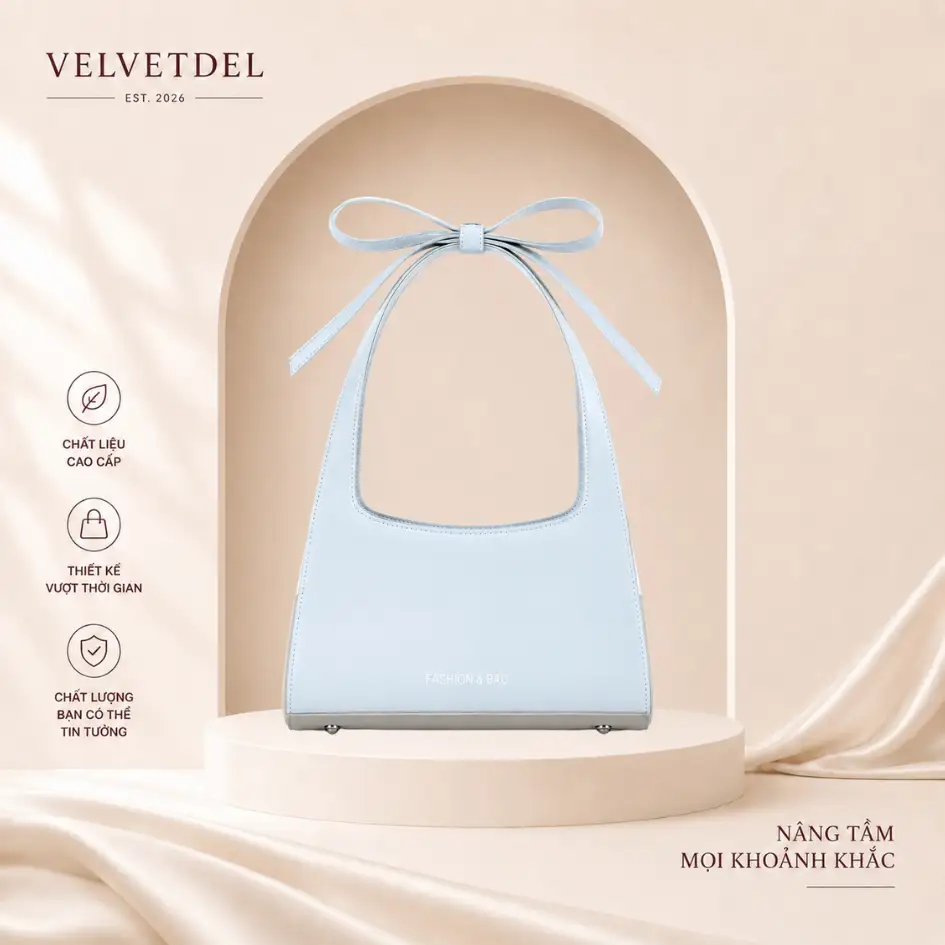 Túi Xách Nữ Basic Thời Thượng Velvetdel T007 1 Túi Xách Nữ Basic Thời Thượng Velvetdel T007