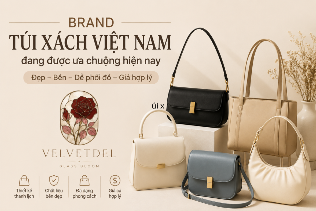 Brand Túi Xách Nữ Việt Nam Nào Tốt? Gợi Ý Những Thương Hiệu Đáng Mua 7 Brand túi xách nữ Việt Nam được ưa chuộng