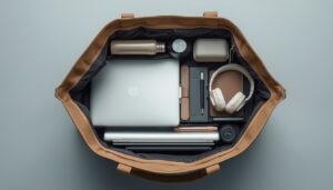 Ưu điểm của túi vải tote với không gian chứa đồ rộng rãi