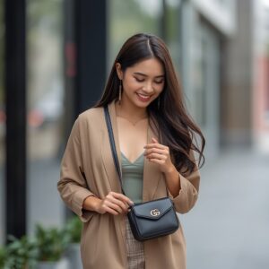 Túi Đeo Chéo Nữ Mini: Lựa Chọn Cho Cô Nàng Hiện Đại 2 Túi đeo chéo nữ mini phù hợp với nhiều độ tuổi và phong cách khác nhau.