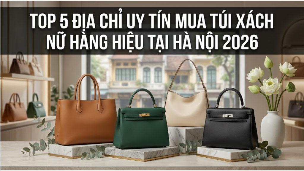 Mua Túi Xách Nữ Hàng Hiệu Tại Hà Nội: Top 5 Địa Chỉ Uy Tín 2026