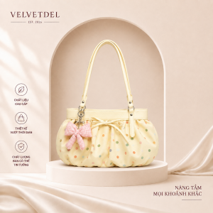 Túi Xách Da Nữ Trẻ Trung Năng Động Velvetdel T012